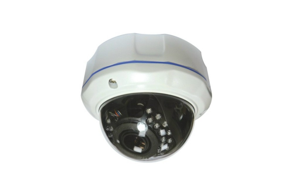 Color 5MP Vari Focal Vandal Dome IP IR Camera